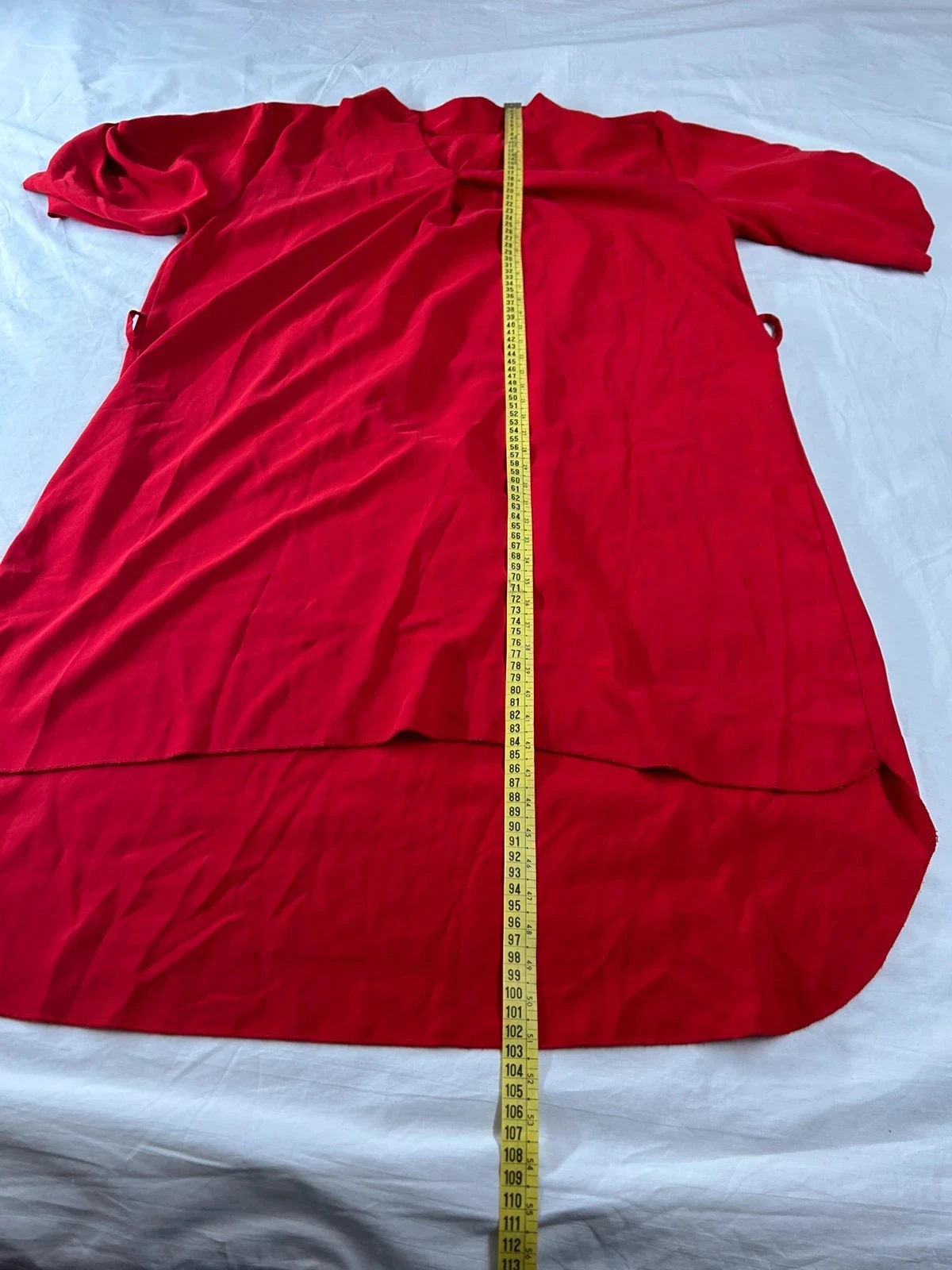Vestido largo rojo vintage – photo 7